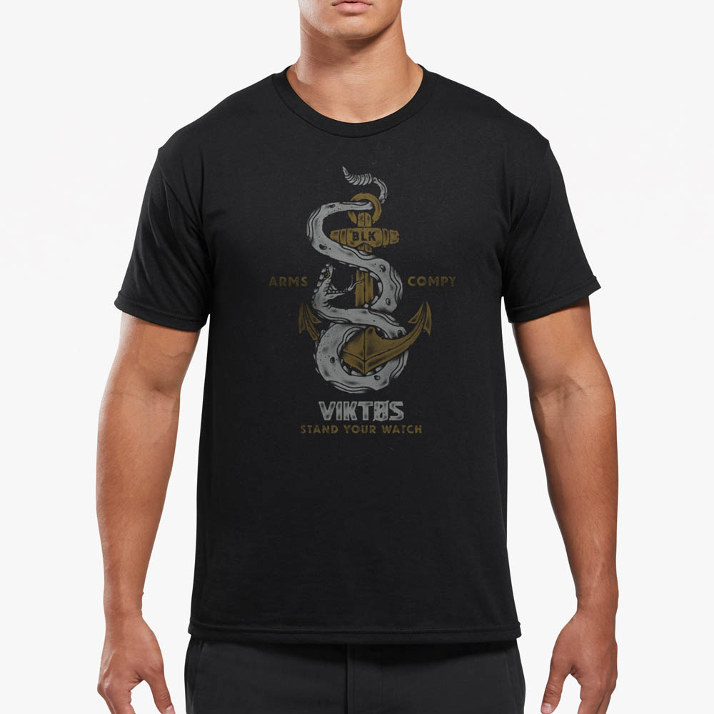 VIKTOS | Watchstander Tee | Black  i gruppen T-SHIRT hos Equipt AB (Watchstander Tee Black)